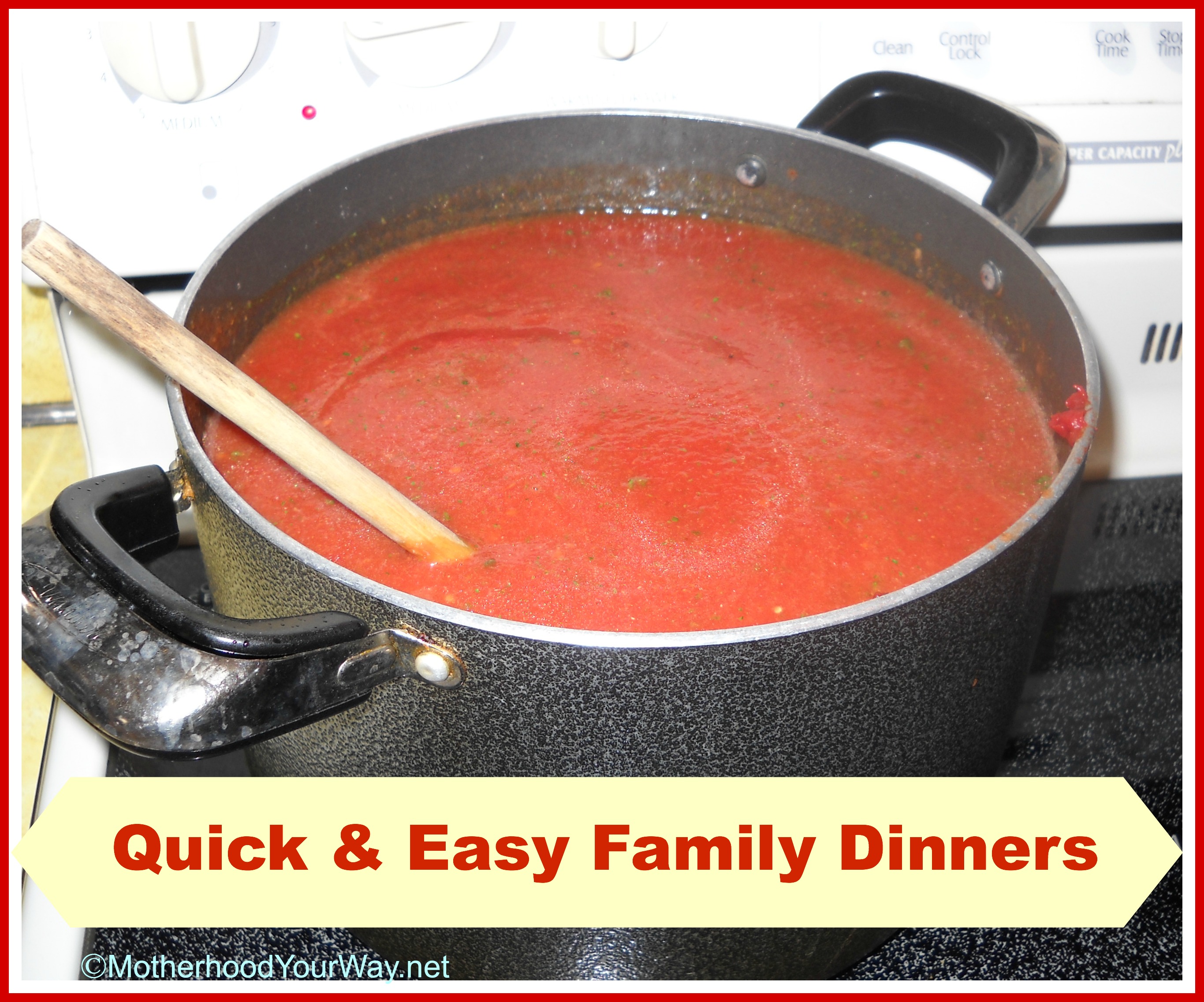 Quick and Easy Family Dinners