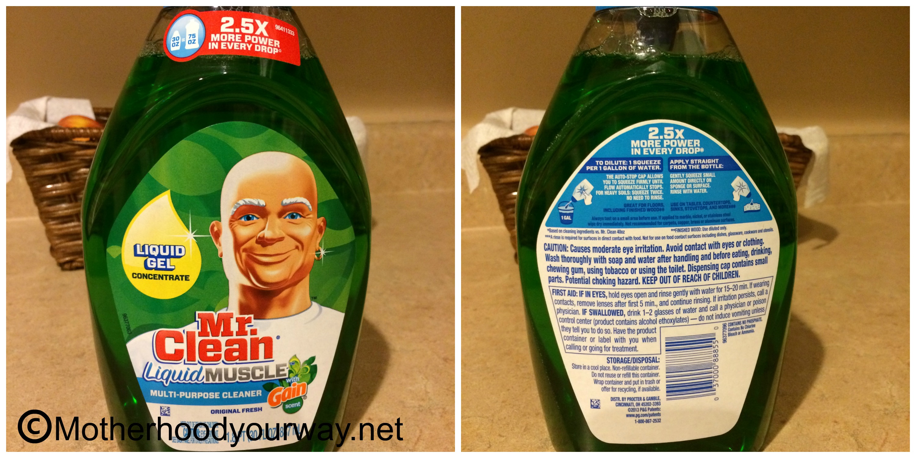 Clean Up in a Jiffy with Mr. Clean Liquid Muscle