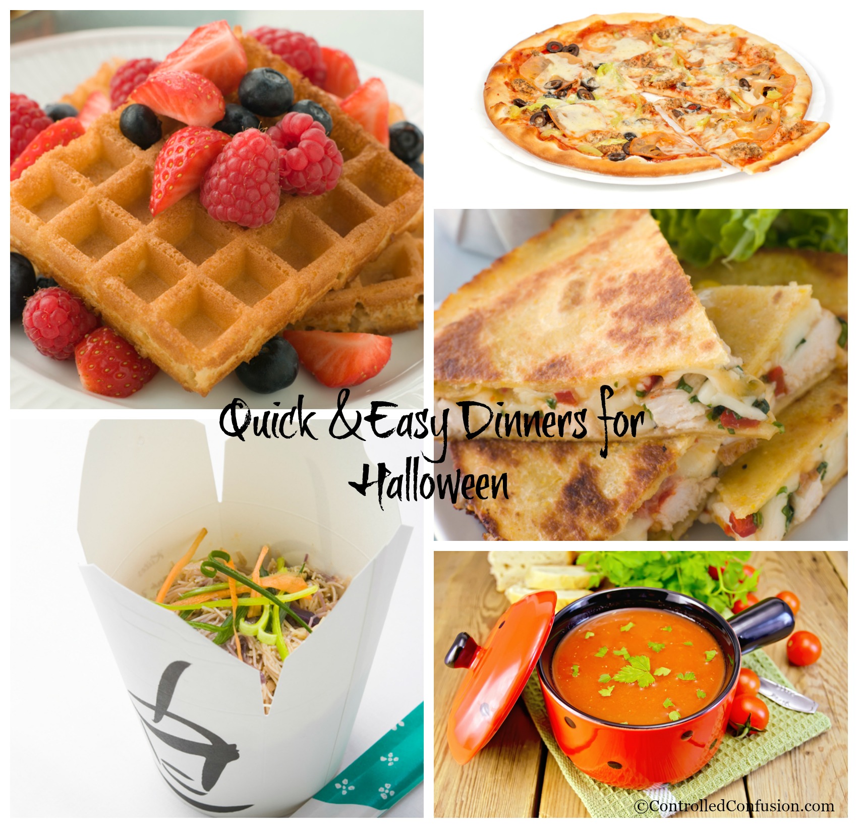 Quick and Easy Dinners For Halloween #FallFun31