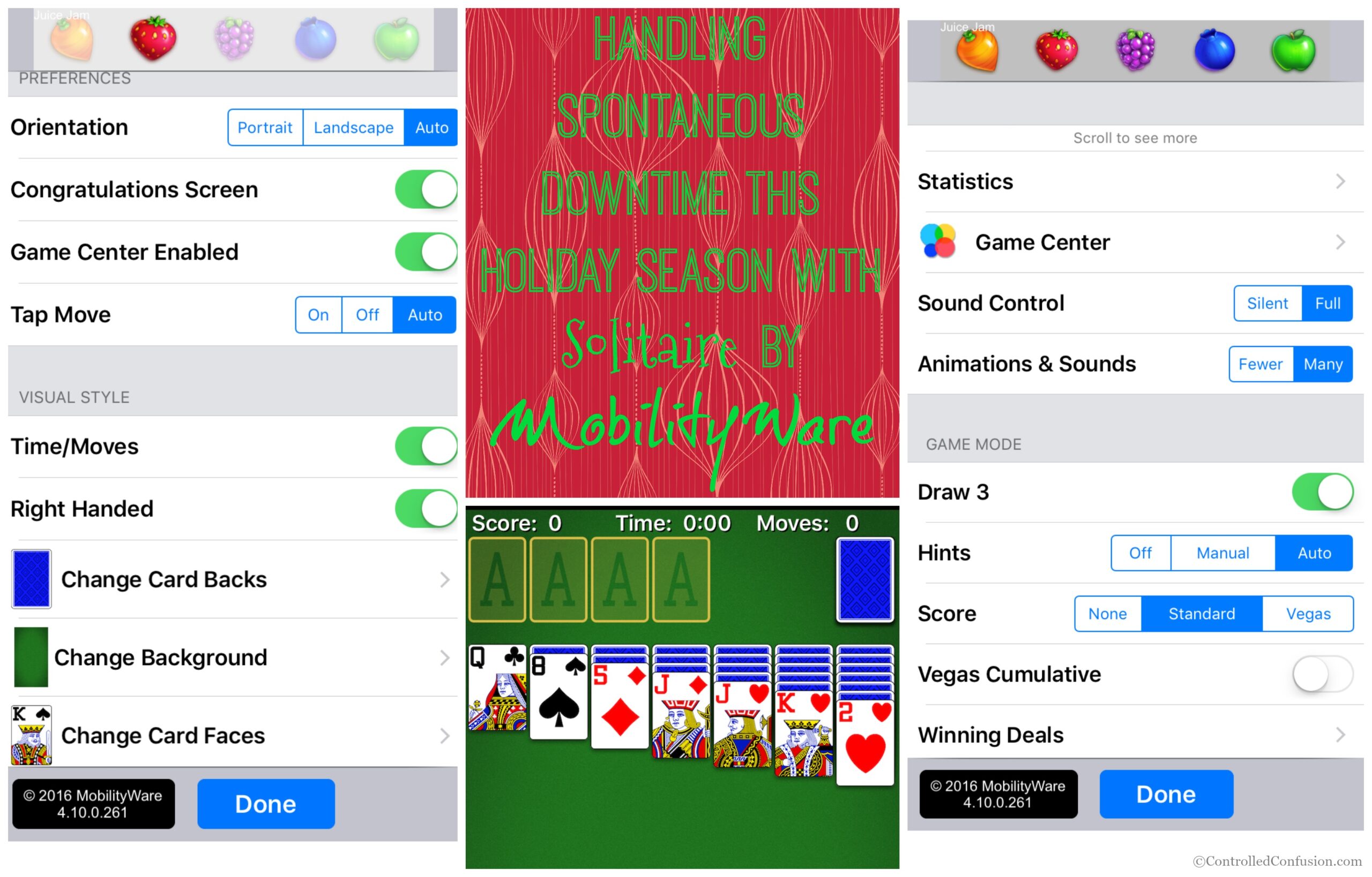 Handling Spontaneous Downtime This Holiday Season With Solitaire By MobilityWare