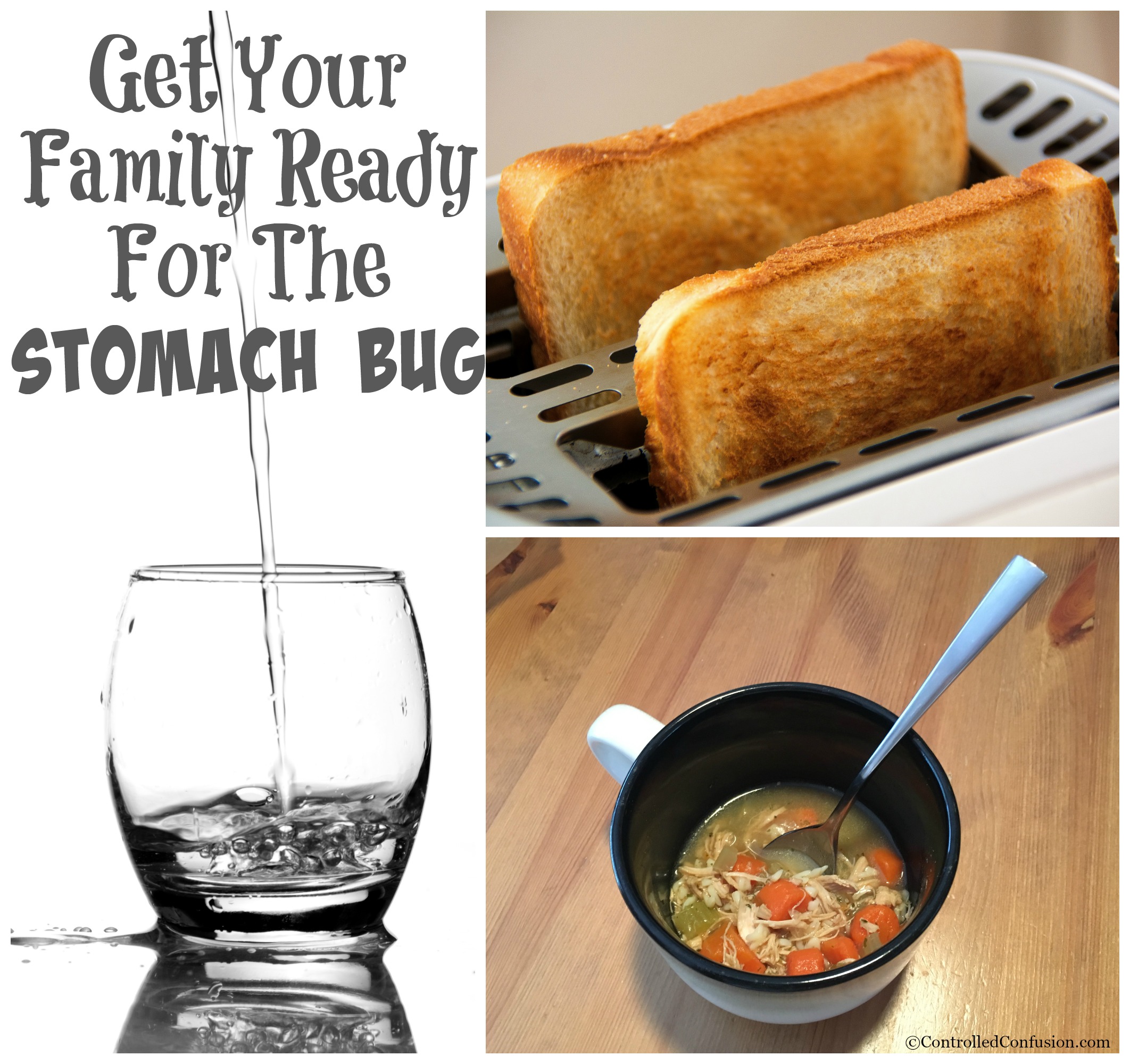 Get Your Family Ready For The Stomach Bug