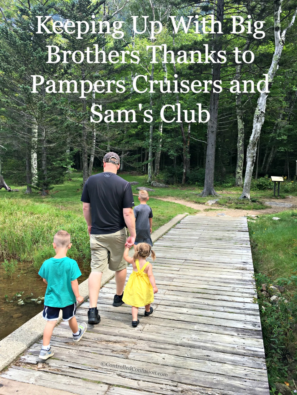 Keeping Up With Big Brothers Thanks to Pampers Cruisers and Sam’s Club
